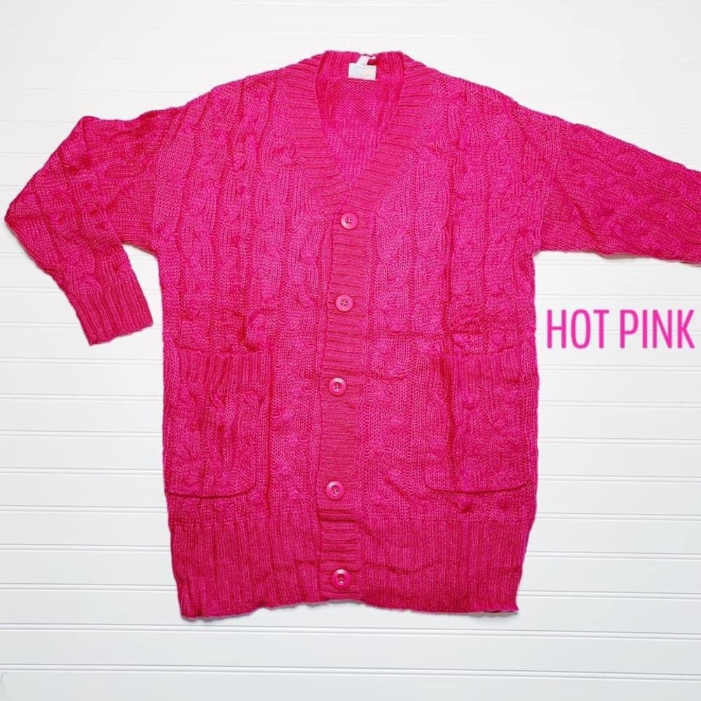 Brand New LuLaRoe Lucille sweater size Large 18-26 Hot pink